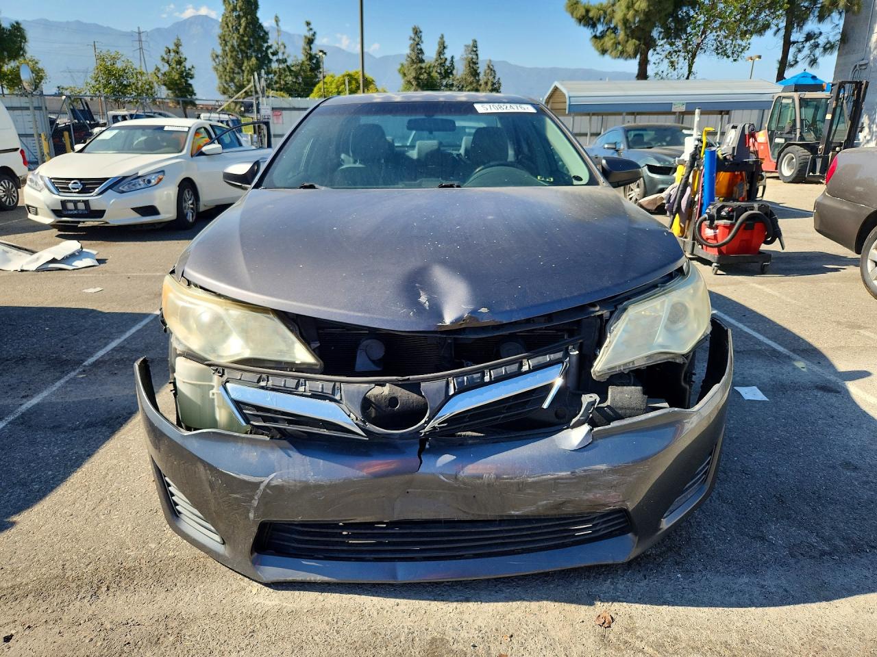 2013 Toyota Camry Le Серый vin: 4T4BF1FK0DR303379