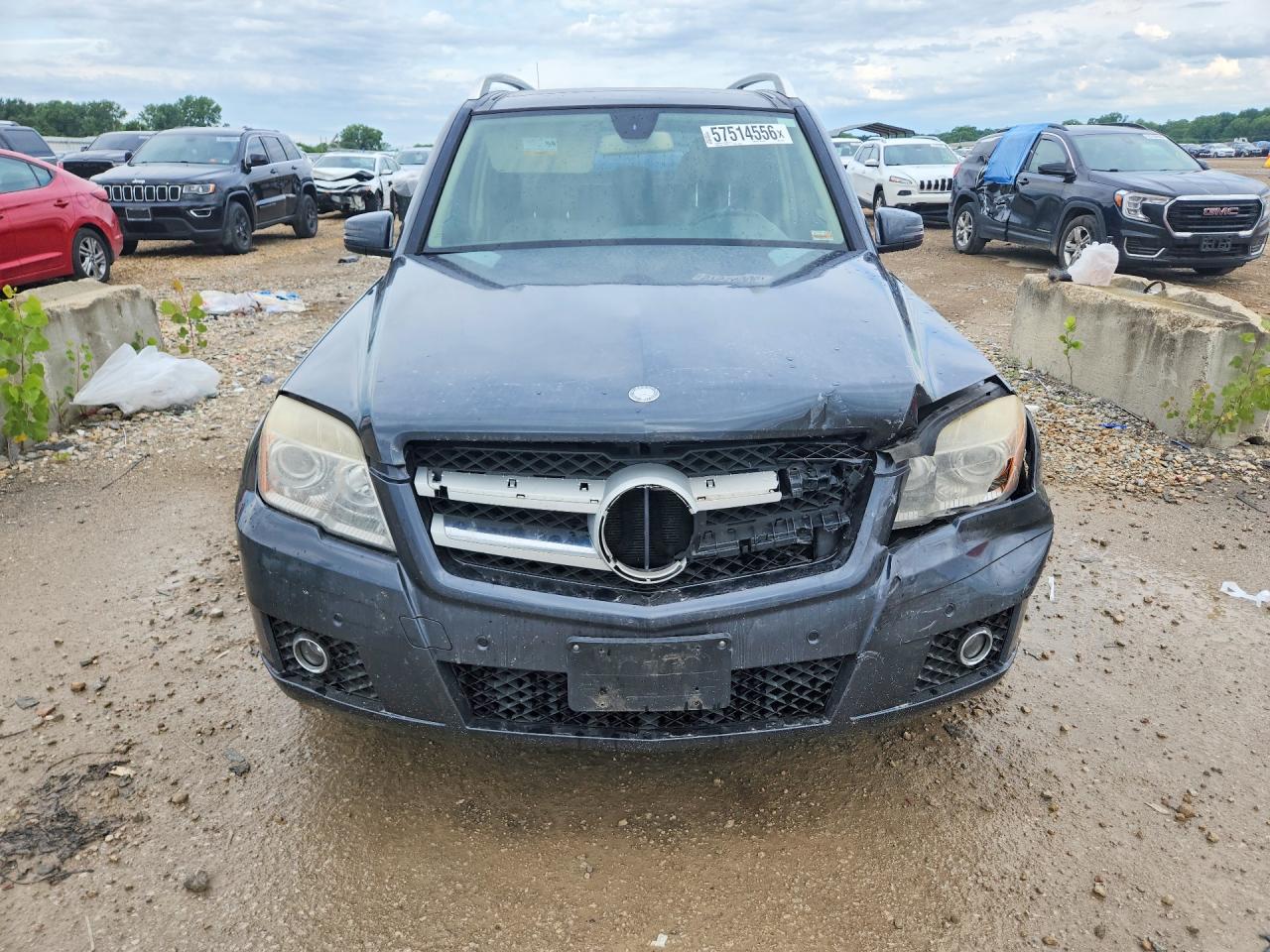 2011 Mercedes-benz Glk 350 4matic Charcoal vin: WDCGG8HBXBF557054