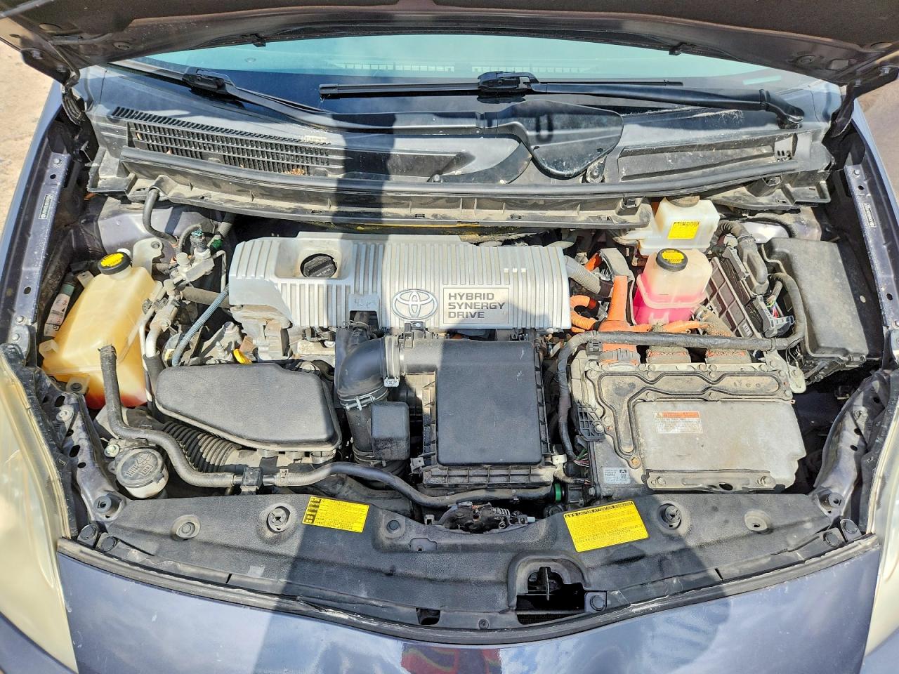 2011 Toyota Prius Two Gray vin: JTDKN3DU2B1419814