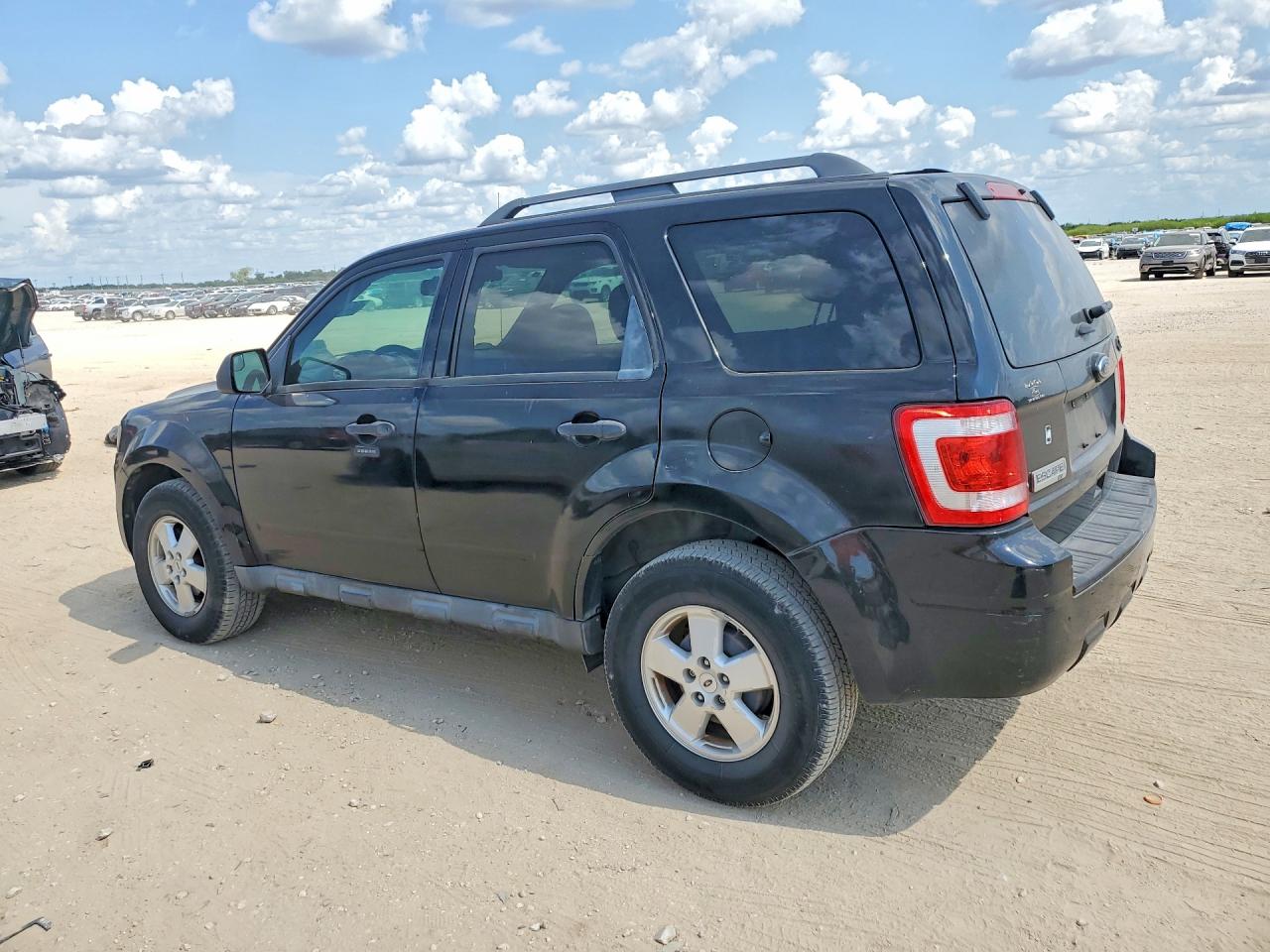 2012 Ford Escape Xlt Black vin: 1FMCU0D72CKA35278
