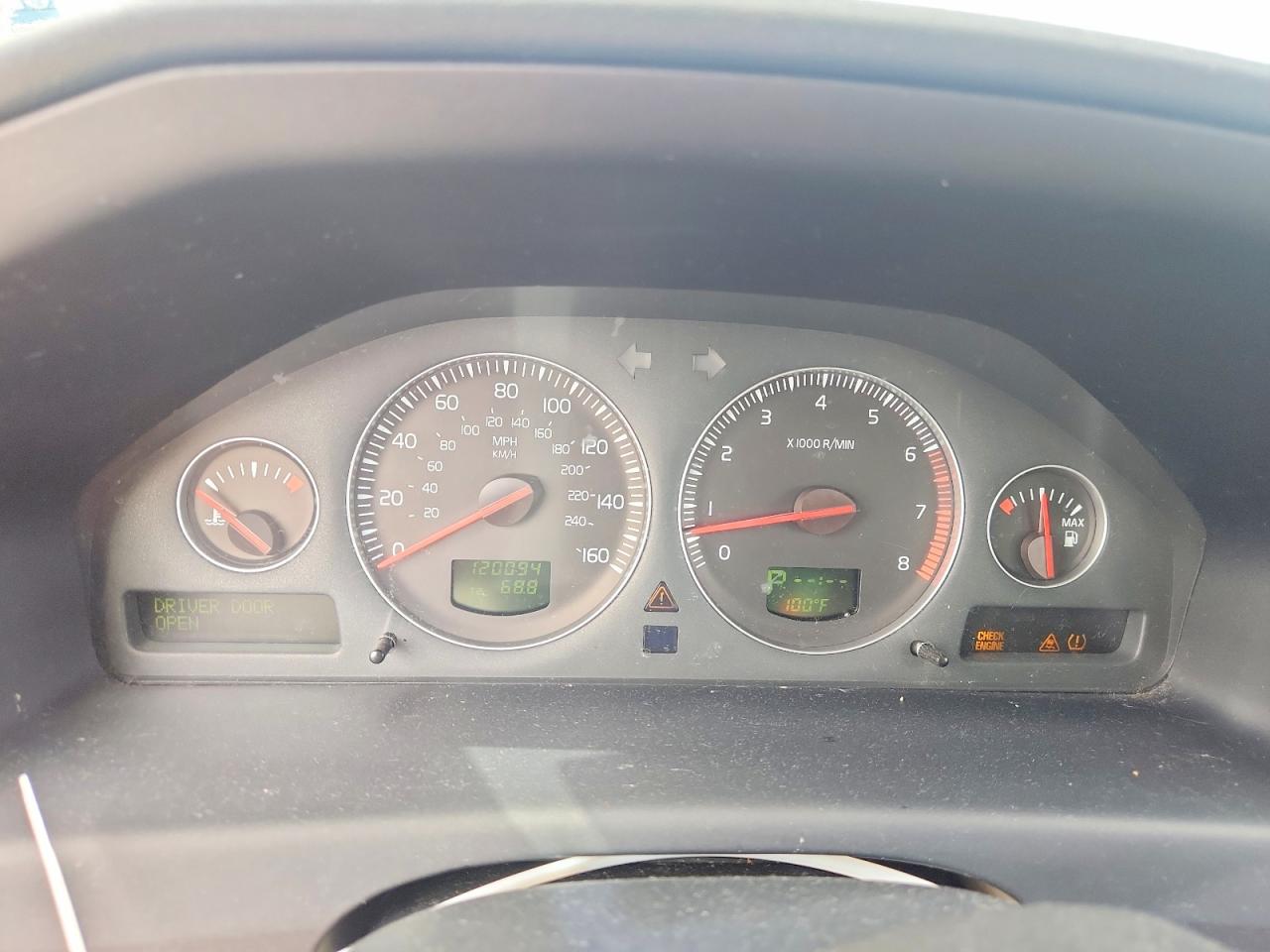2007 Volvo S60 2.5t Silver vin: YV1RS592372617582