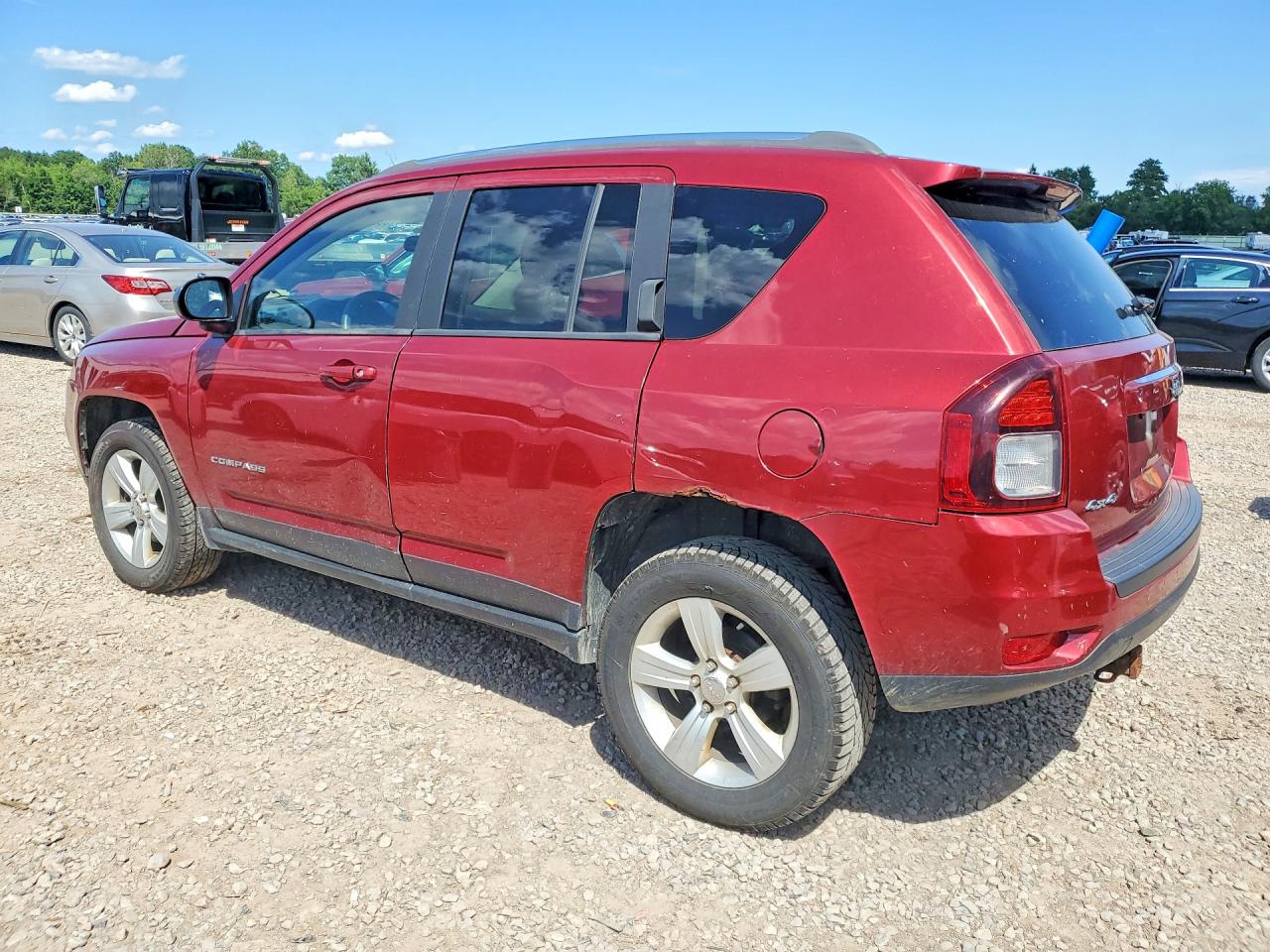 2014 Jeep Compass Sport Красный vin: 1C4NJDBB4ED592351