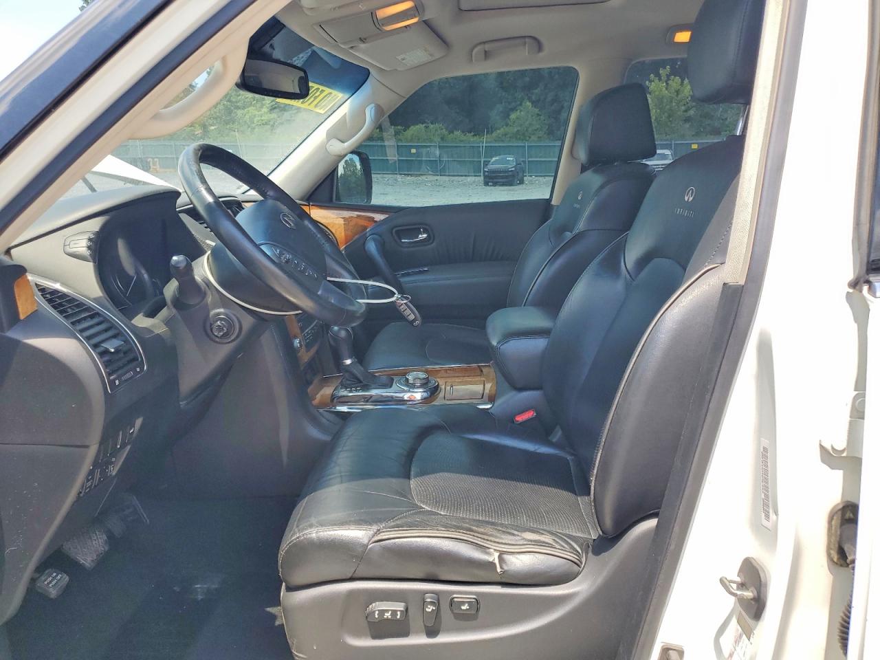 2012 Infiniti Qx56 Base White vin: JN8AZ2NE0C9023311