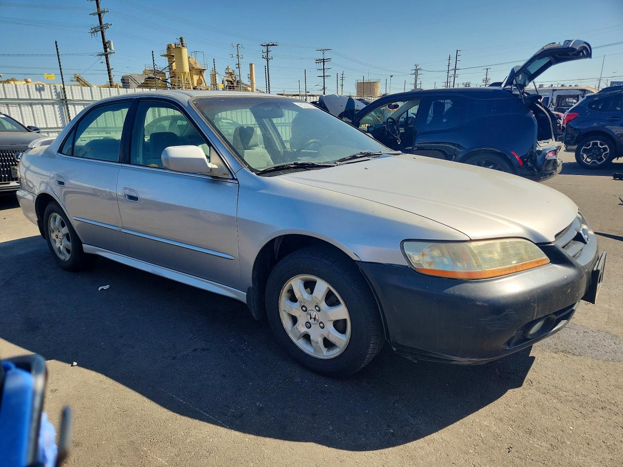 2001 Honda Accord Ex Silver vin: JHMCG66831C021853