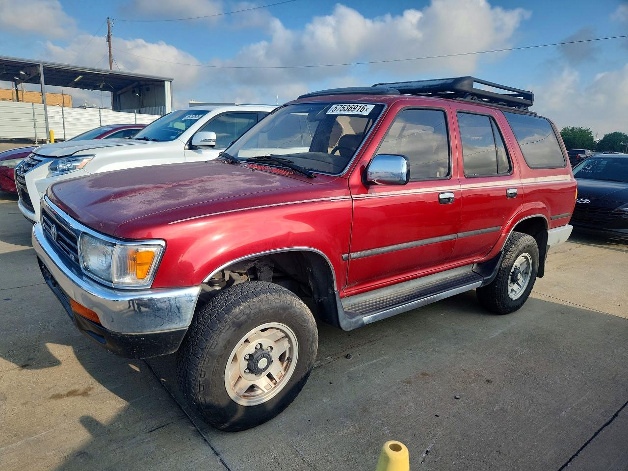 1995 Toyota 4runner Vn29 Sr5 Red vin: JT3VN29V0S0070199