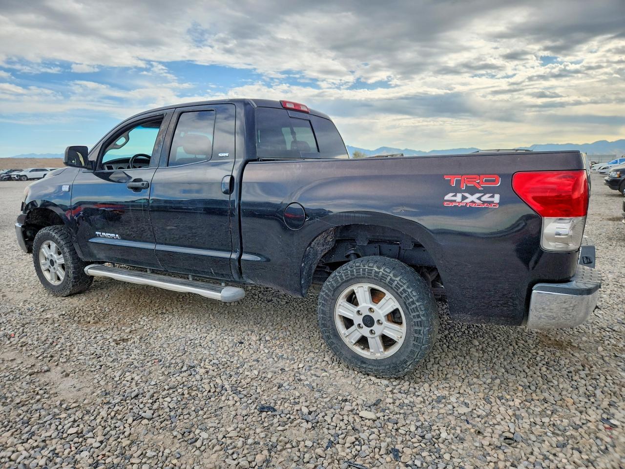 2007 Toyota Tundra Sr5 Black vin: 5TFBT54167X003986