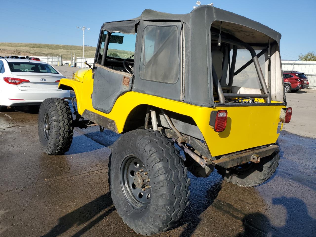 1970 Jeep Cj5 Желтый vin: 8305017362508