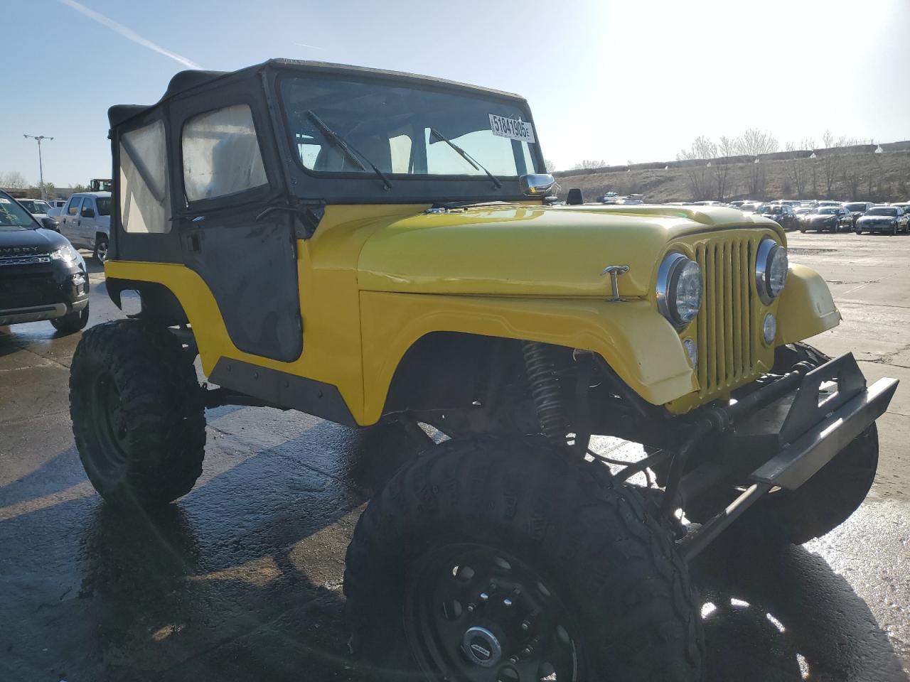 1970 Jeep Cj5 Желтый vin: 8305017362508