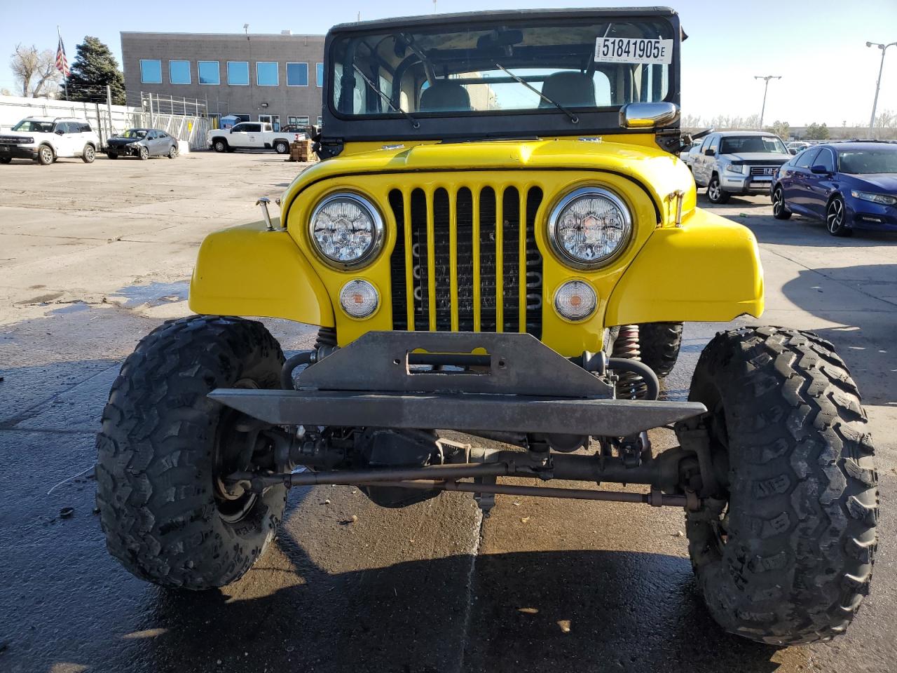 1970 Jeep Cj5 Желтый vin: 8305017362508