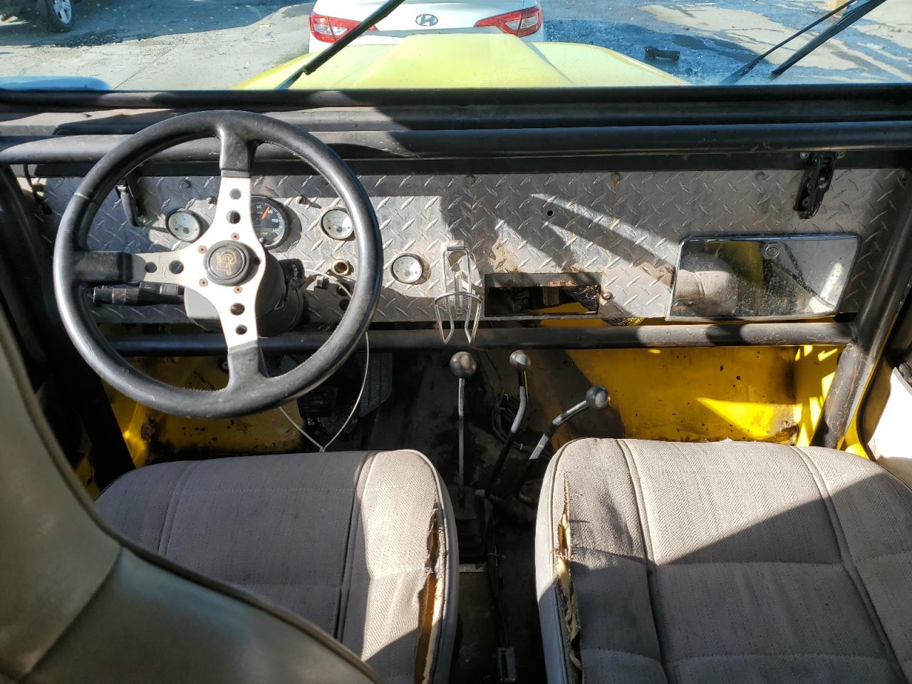 1970 Jeep Cj5 Желтый vin: 8305017362508