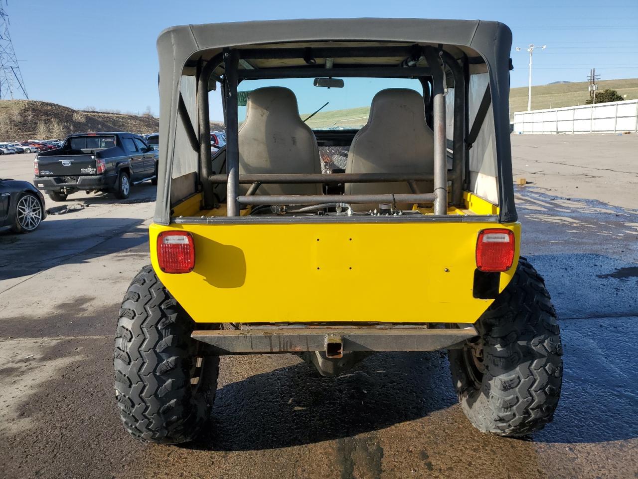 1970 Jeep Cj5 Желтый vin: 8305017362508