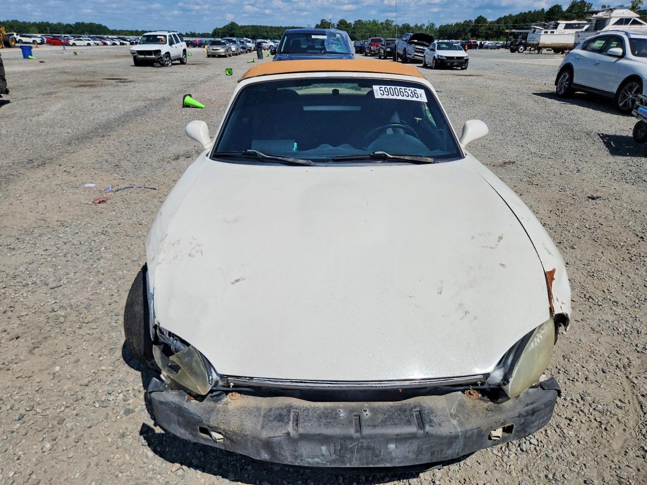 1999 Mazda Mx-5 Miata White vin: JM1NB3535X0109472