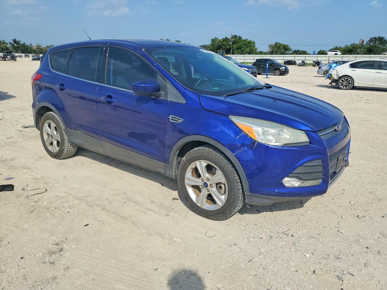 2013 Ford Escape Se Blue vin: 1FMCU9G97DUC59332