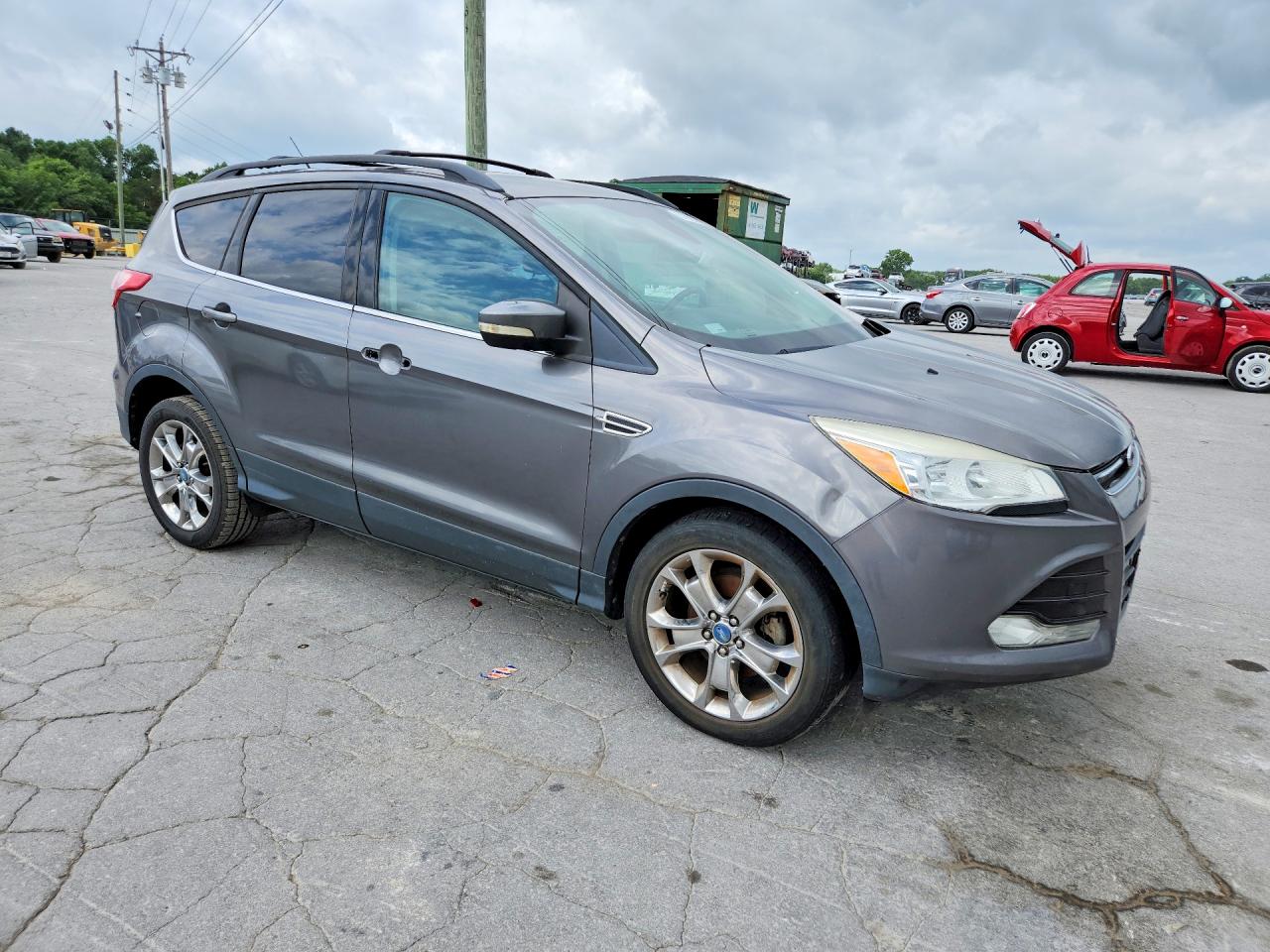 2013 Ford Escape Sel Gray vin: 1FMCU0HX1DUA04555