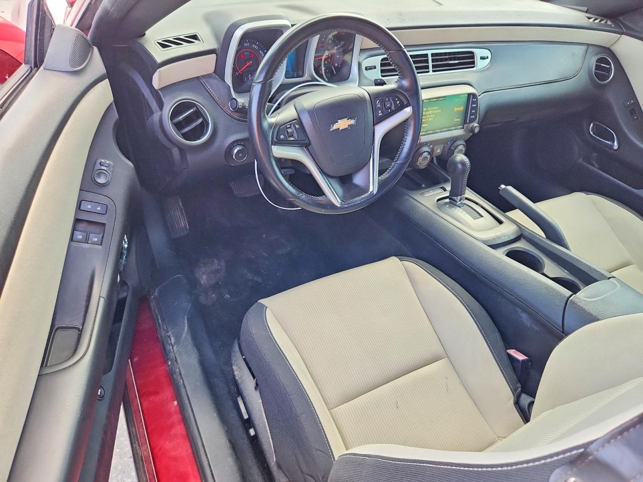 2015 Chevrolet Camaro Lt Red vin: 2G1FD1E30F9260820