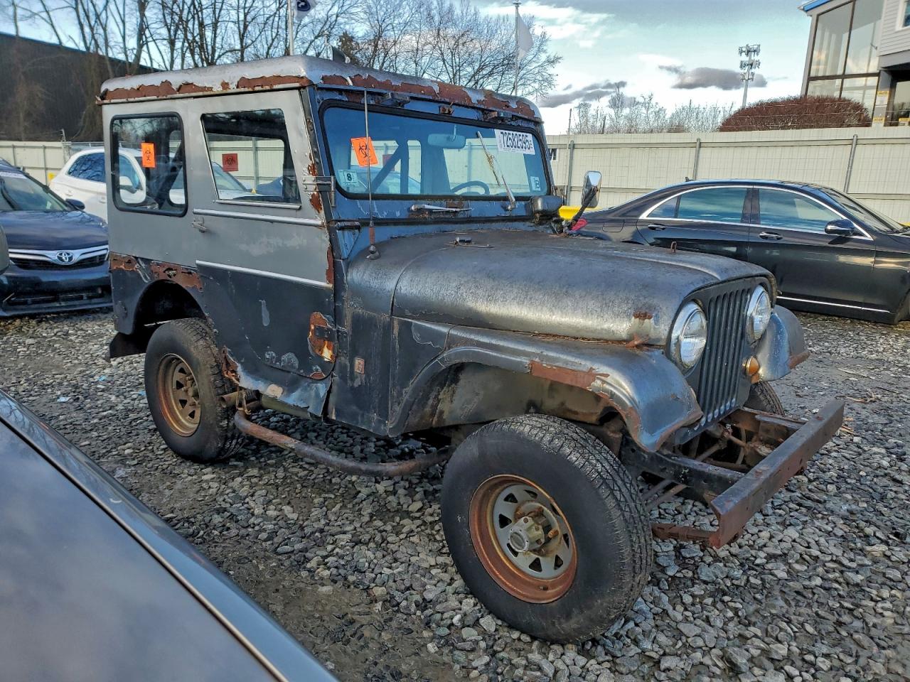 1969 Jeep Cj-5 Зеленый vin: 8305C17354126