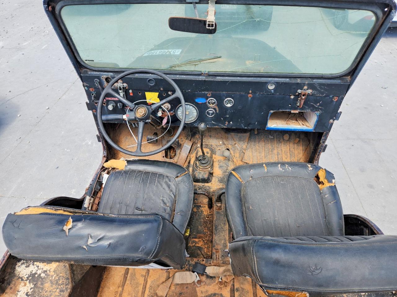 1969 Jeep Cj-5 Black vin: 8305C17358759