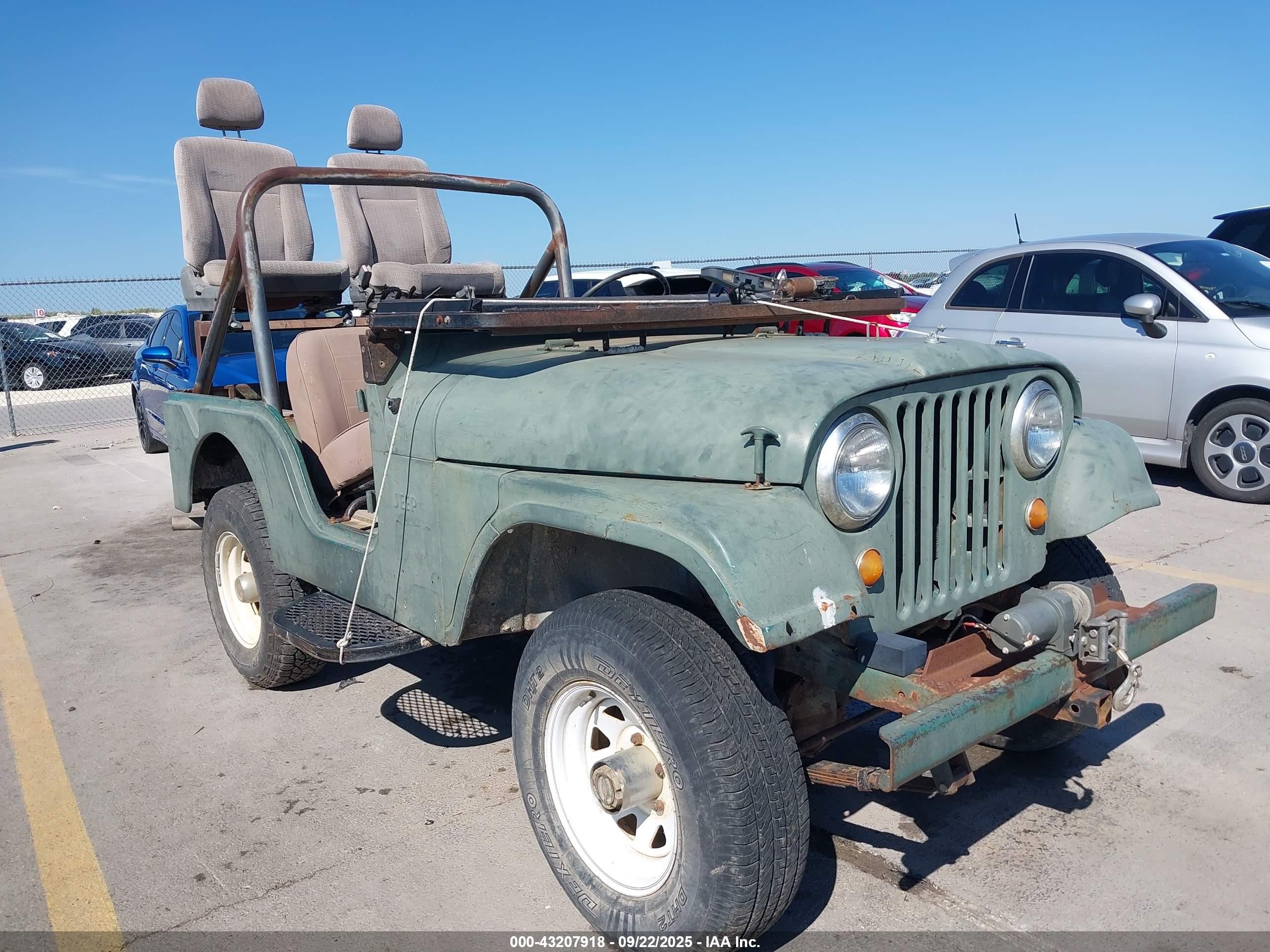 1968 Jeep Cj5   Green vin: 8305S238480      