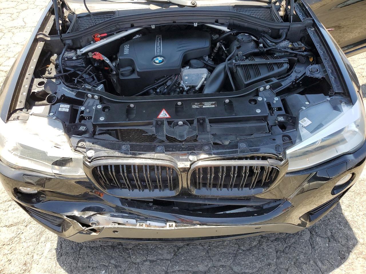 2015 Bmw X4 Xdrive28i Black vin: 5UXXW3C52F0M87389