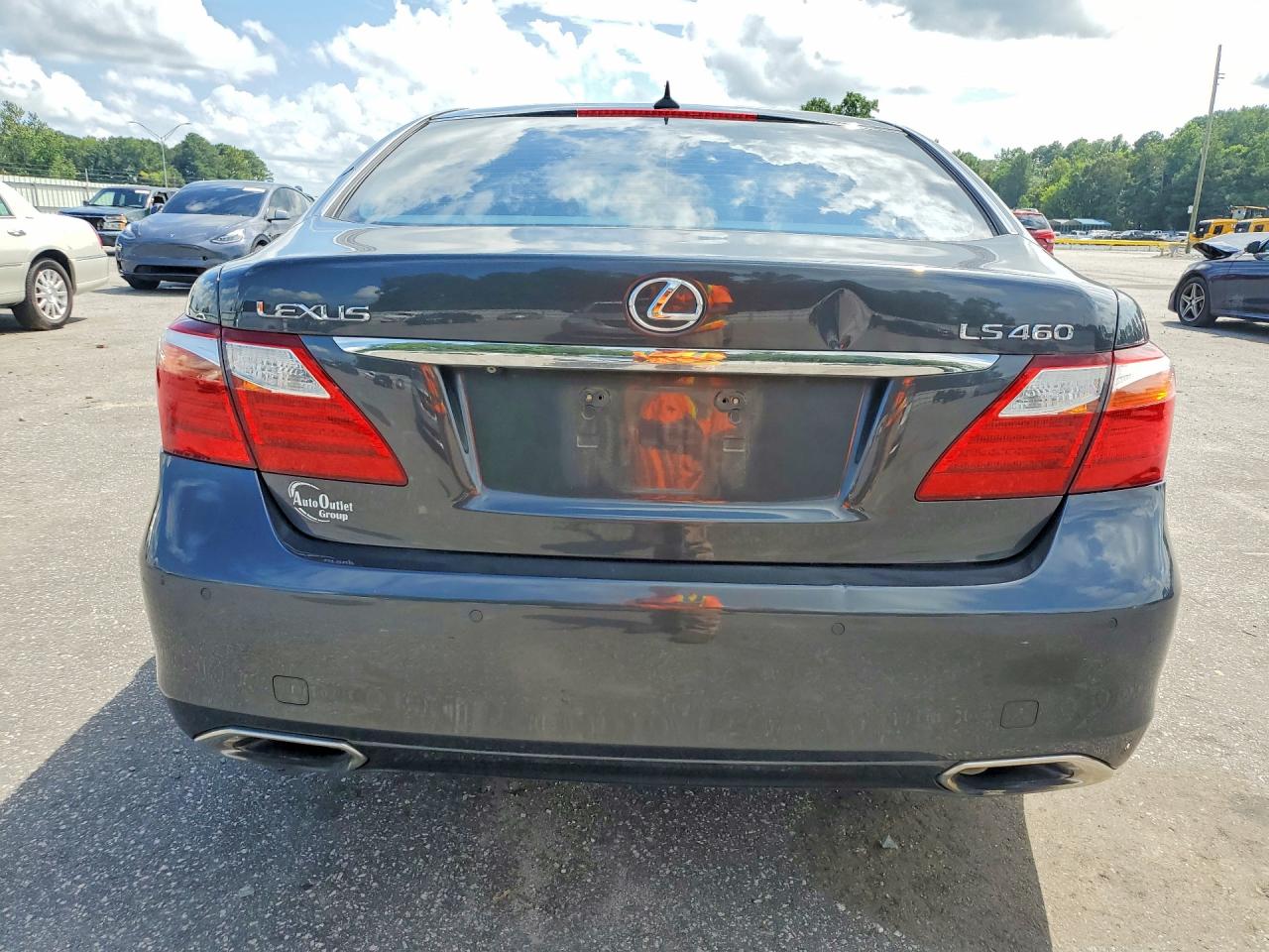 2010 Lexus Ls 460 Gray vin: JTHBL5EF8A5093914