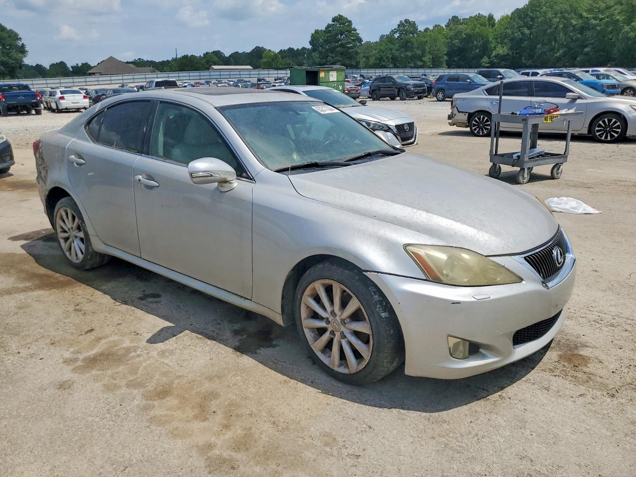 2009 Lexus Is 250 Серебряный vin: JTHCK262695035717