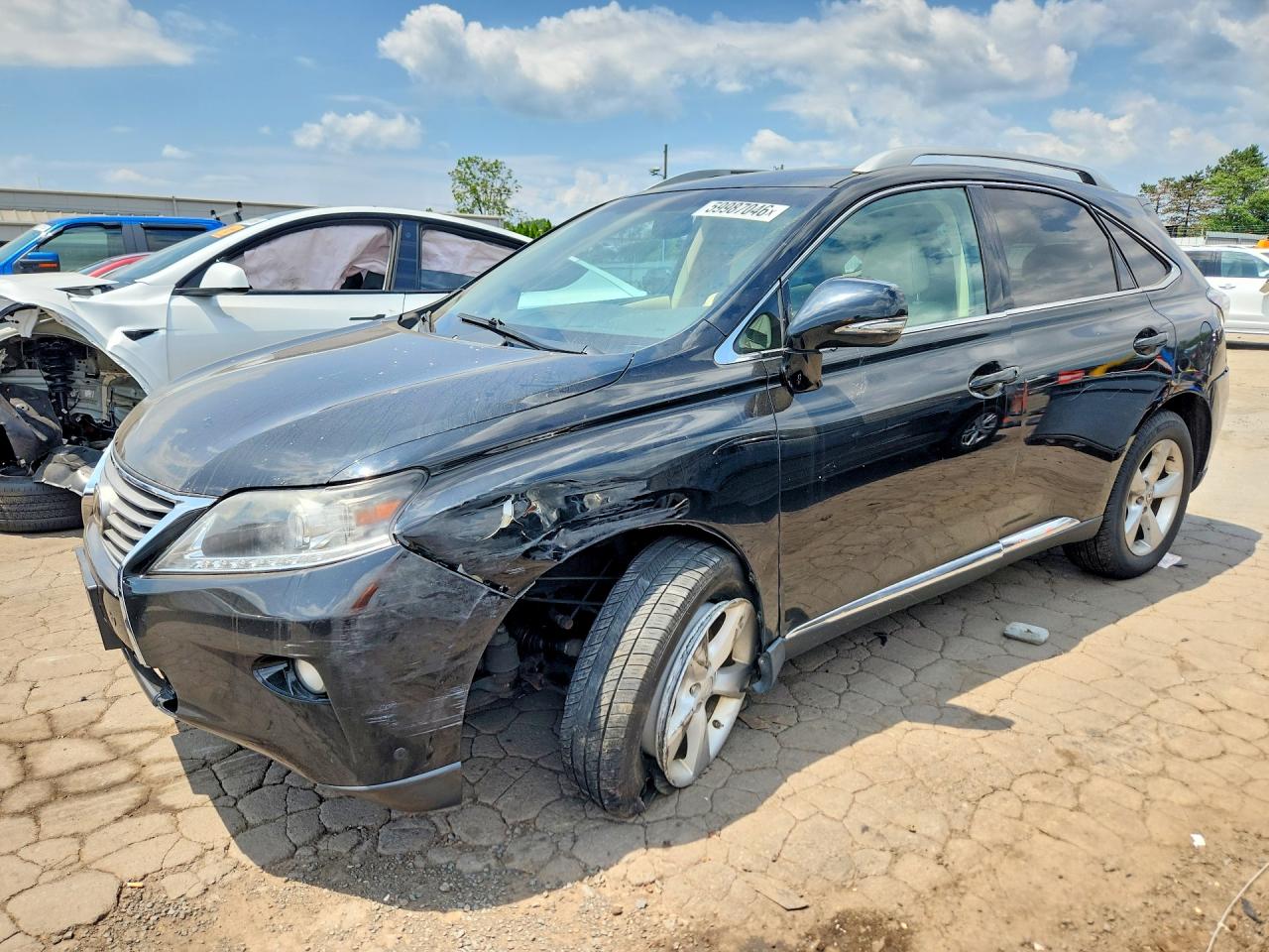 2013 Lexus Rx 350 Base Black vin: 2T2BK1BA8DC220184