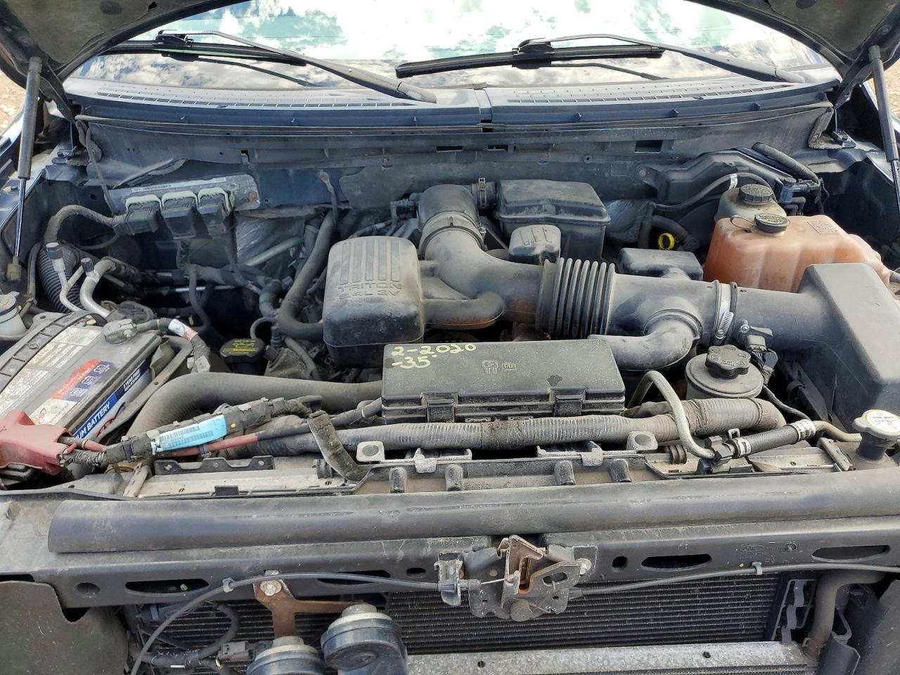 2010 Ford F150 Supercrew Black vin: 1FTFW1EV0AFC71528