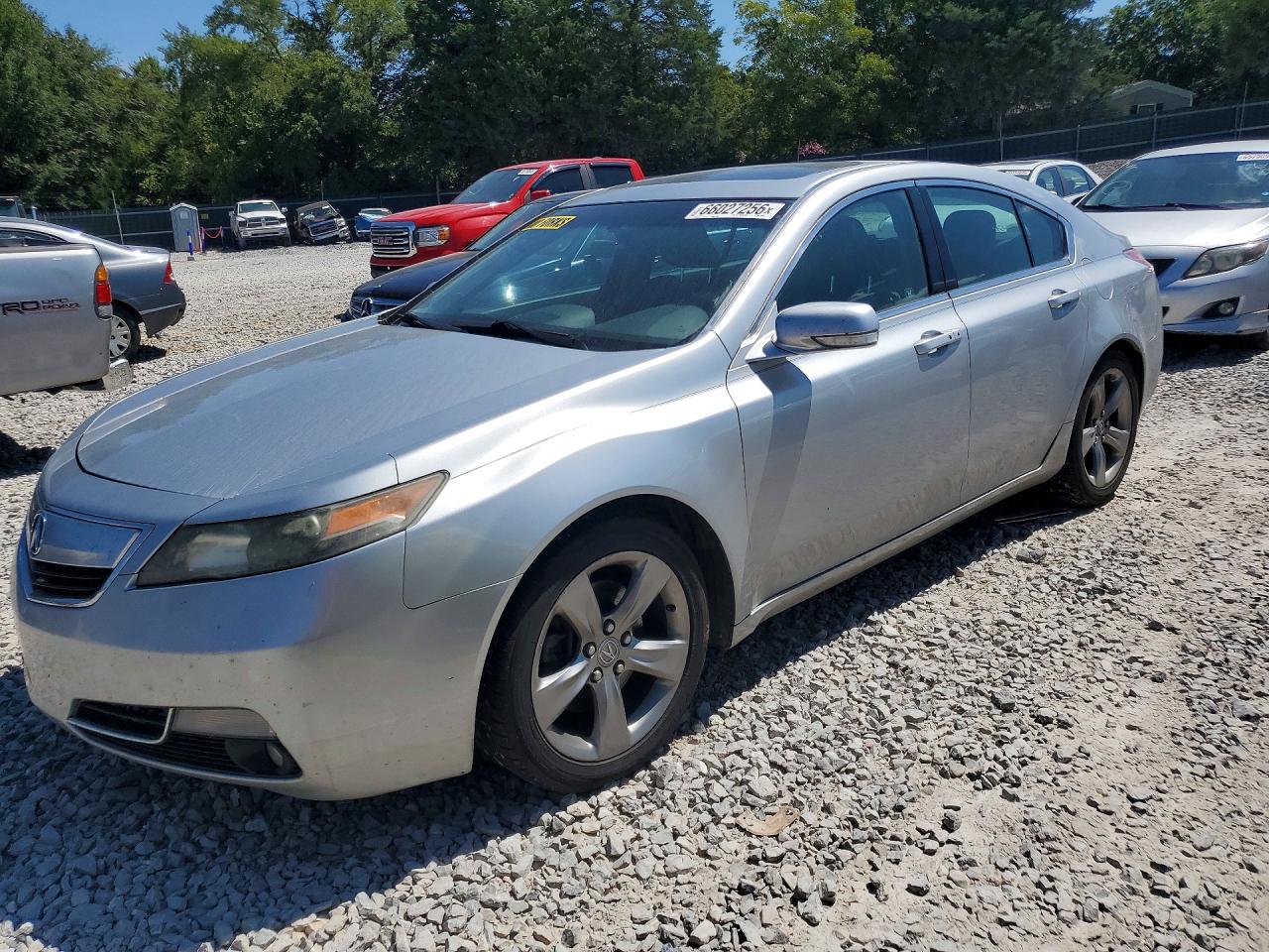 2012 Acura Tl Серебряный vin: 19UUA9F53CA003559