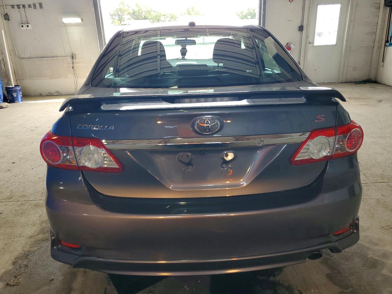 2011 Toyota Corolla S Gray vin: 2T1BU4EE2BC698239