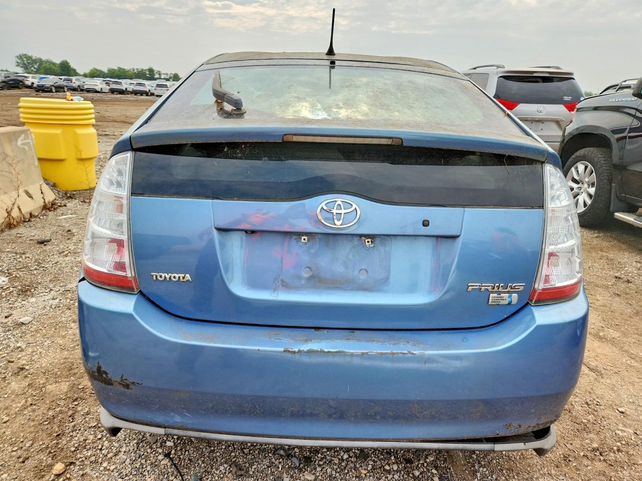 2008 Toyota Prius Base Blue vin: JTDKB20U187765089