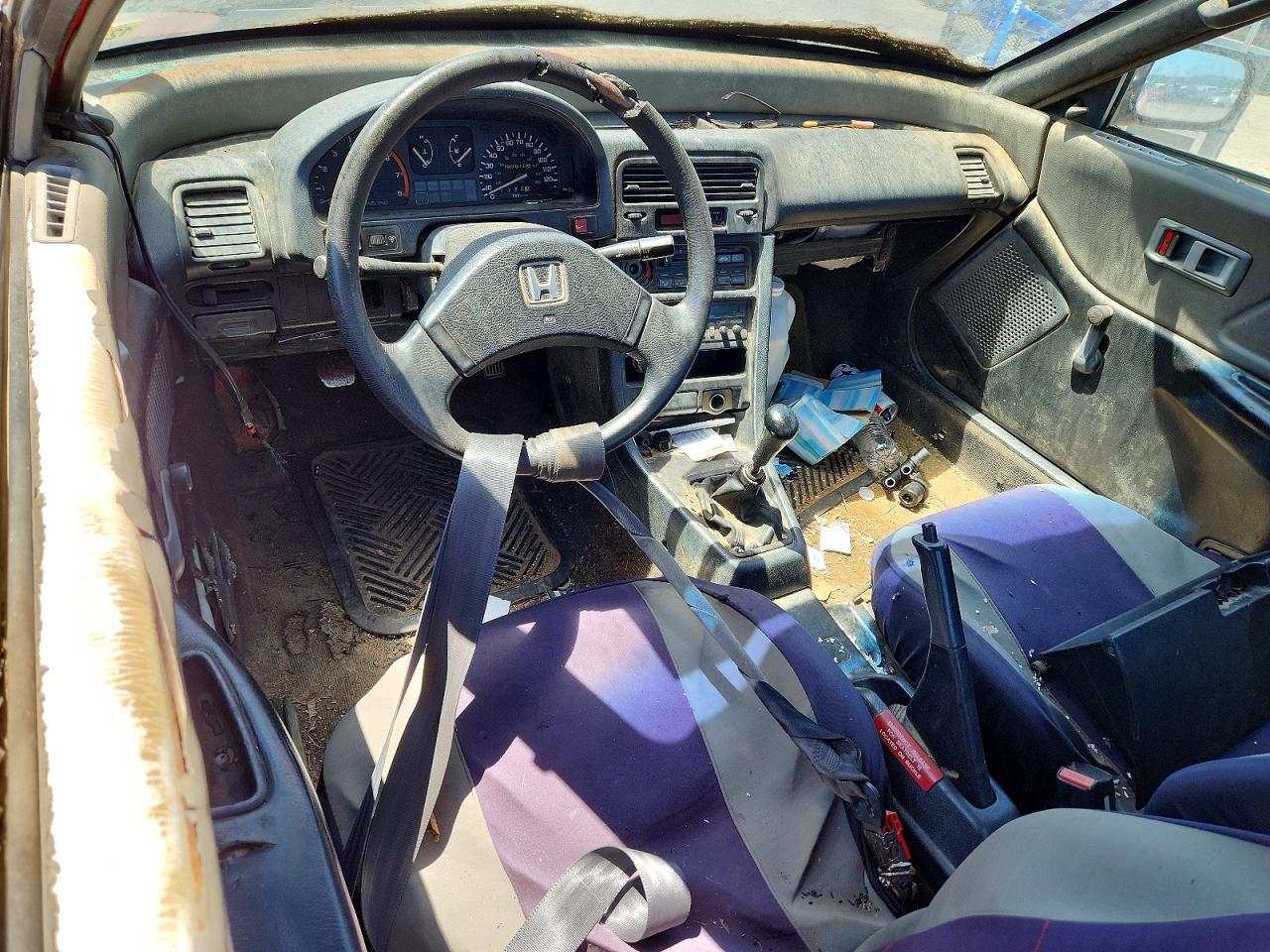 1991 Honda Civic Crx 1.5 Hf Red vin: JHMED8360MS007855