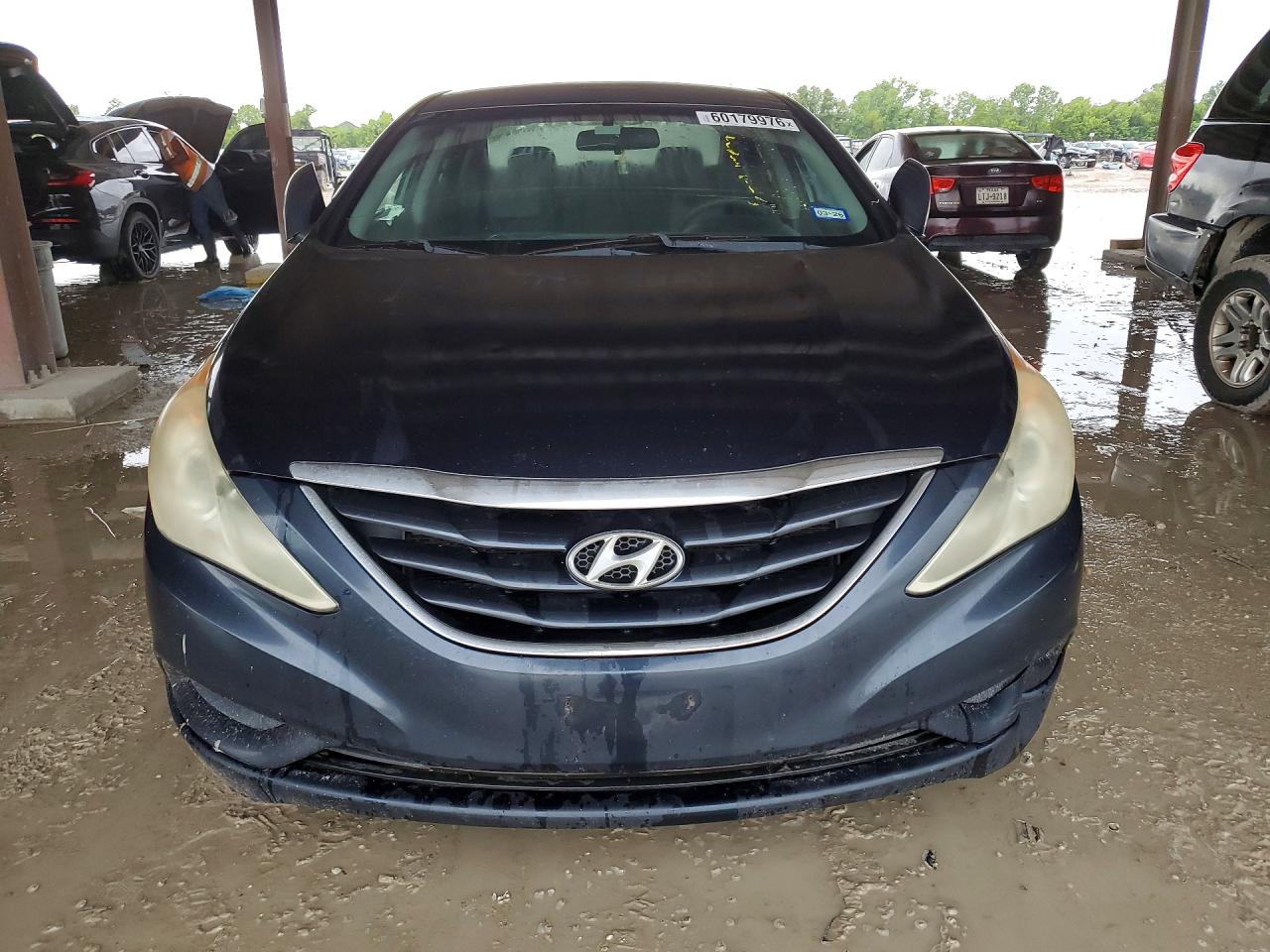 2011 Hyundai Sonata Gls Blue vin: 5NPEB4AC4BH188754