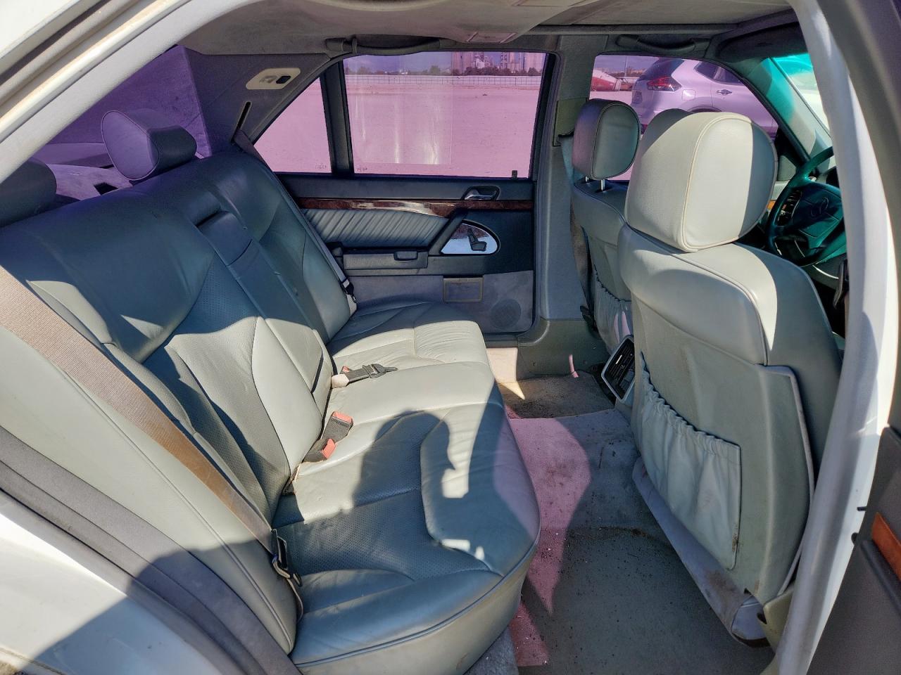 1993 Mercedes-benz 500 Sel White vin: WDBGA51E6PA096674