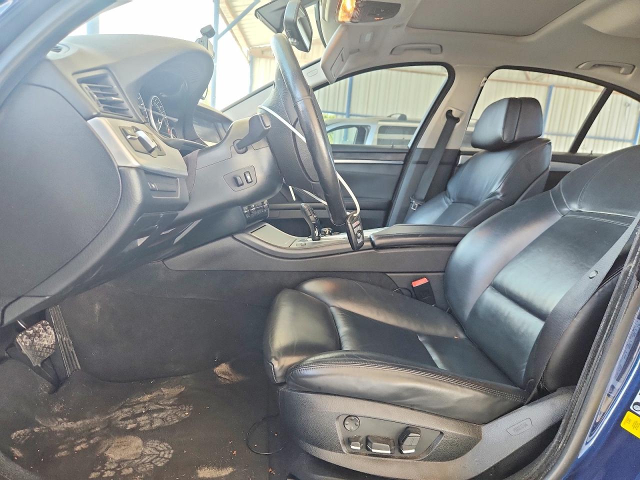 2013 Bmw 550 I Синий vin: WBAFR9C52DD226659