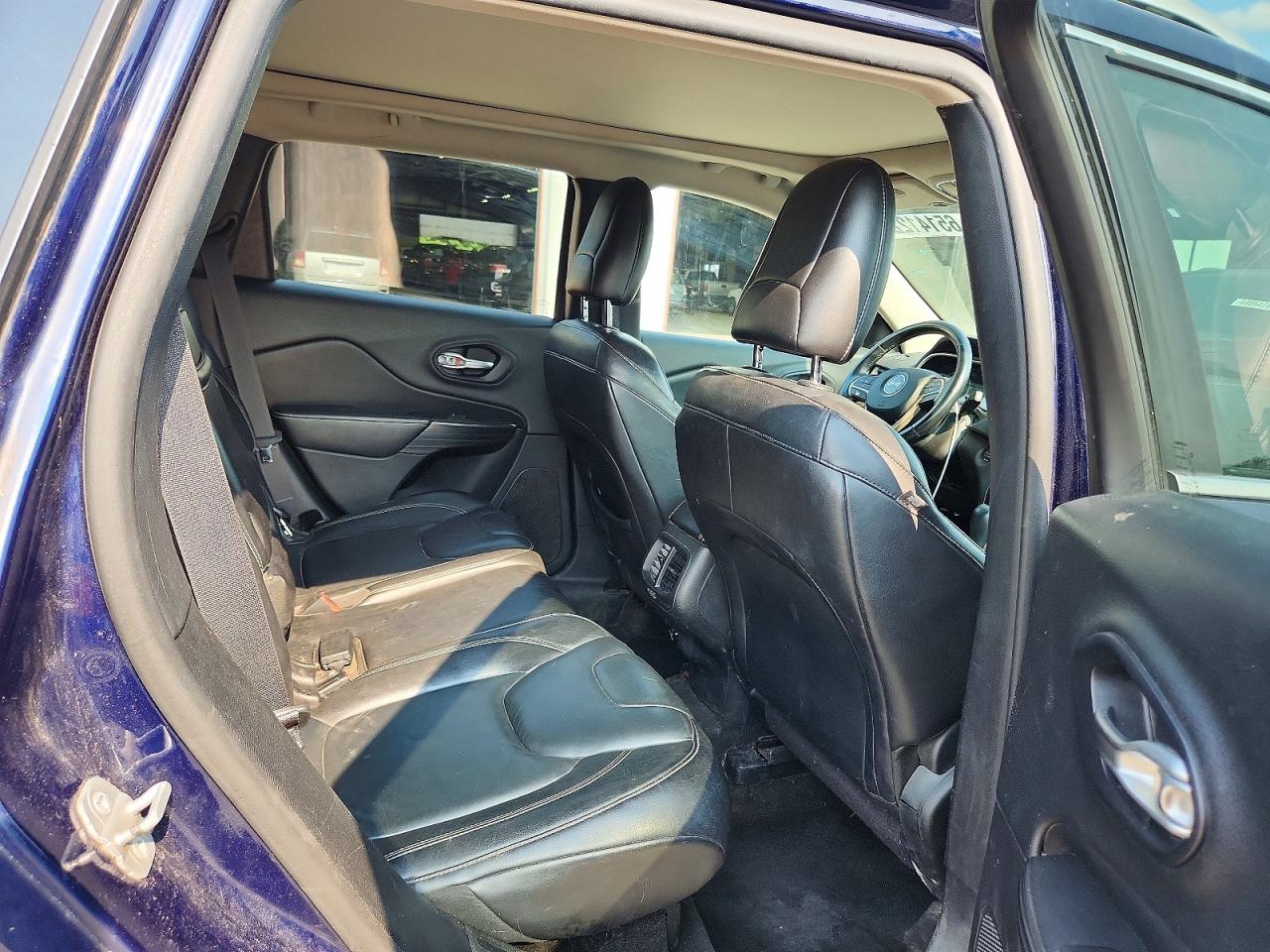 2014 Jeep Cherokee Limited Blue vin: 1C4PJMDBXEW244404