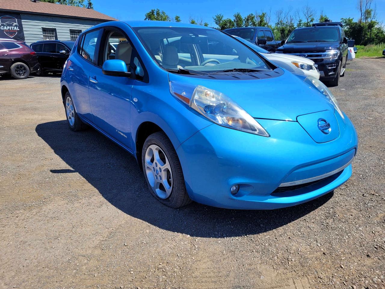 2011 Nissan Leaf Sv Blue vin: JN1AZ0CP9BT007472
