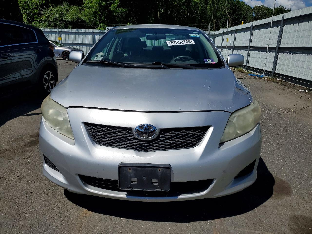 2009 Toyota Corolla Le Silver vin: 1NXBU40E79Z066322