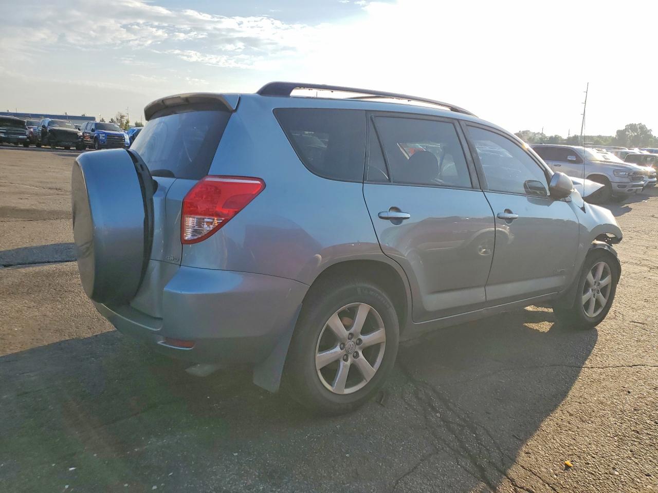 2008 Toyota Rav4 Limited Green vin: JTMBK31V786044102