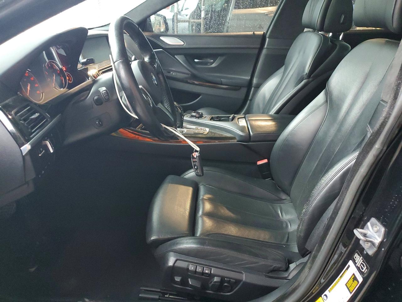 2015 Bmw 650 I Gran Coupe Черный vin: WBA6B2C51FGB99227