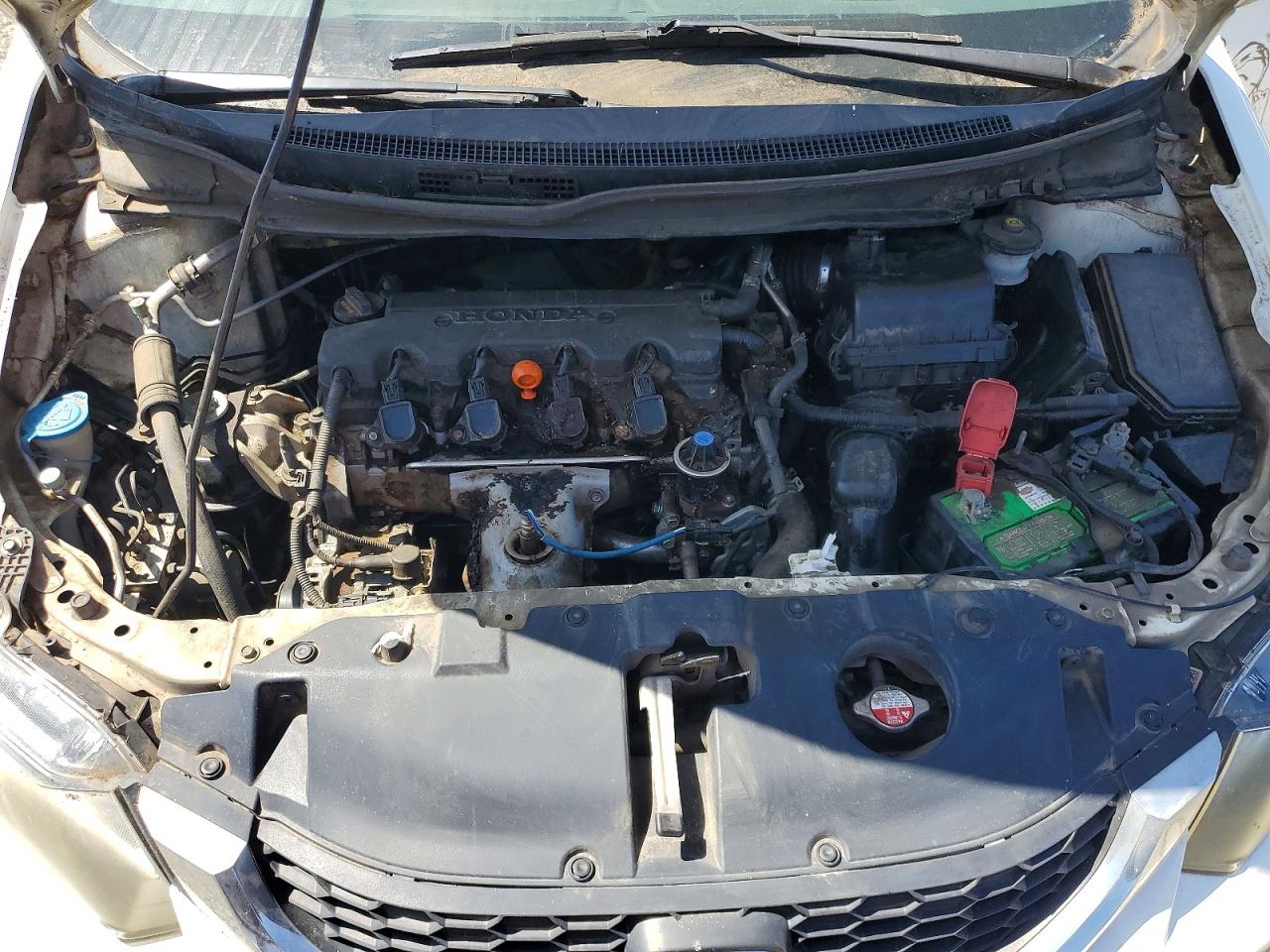 2015 Honda Civic Lx Белый vin: 2HGFB2F5XFH558513