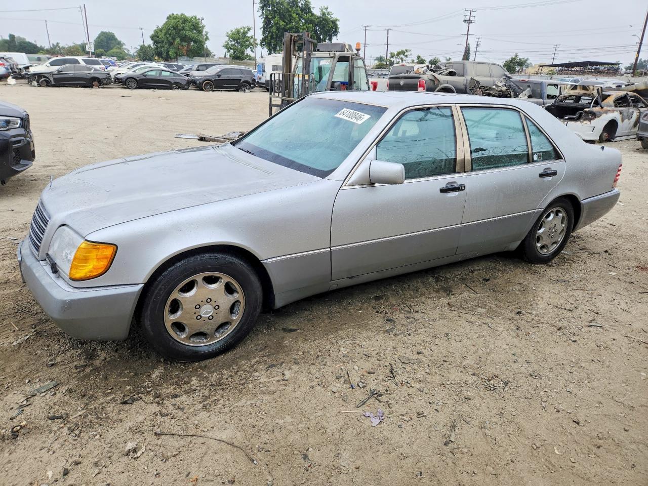 1993 Mercedes-benz 500 Sel Silver vin: WDBGA51E0PA086660