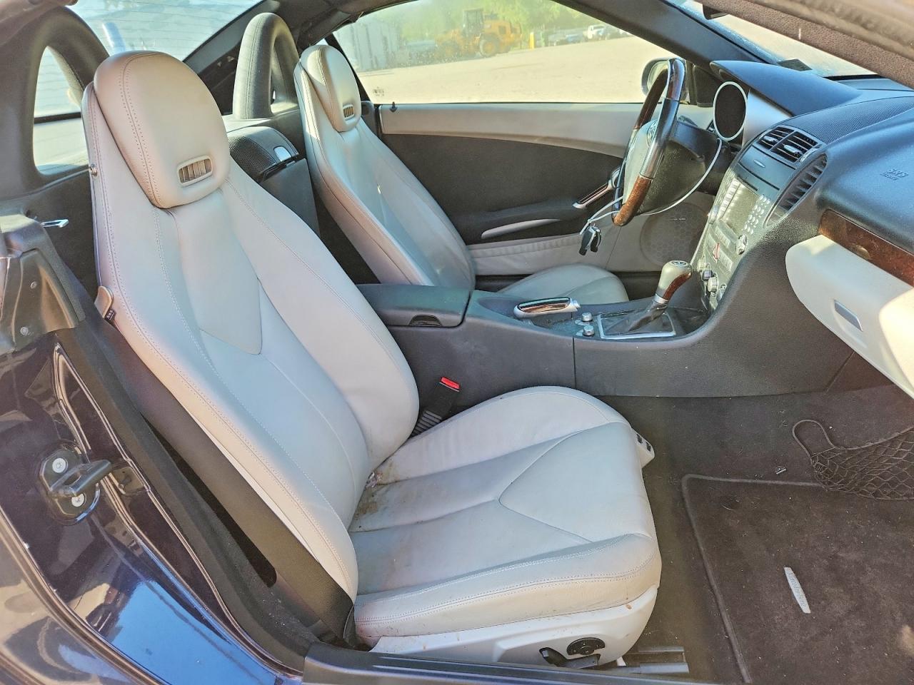 2008 Mercedes-benz Slk 280 Blue vin: WDBWK54F78F174235
