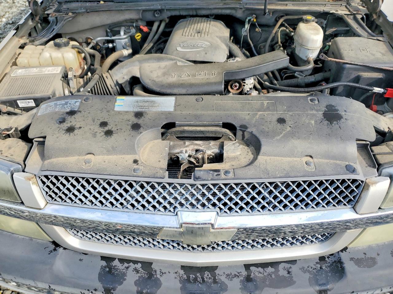 2005 Chevrolet Avalanche K1500 Silver vin: 3GNEK12Z35G215772