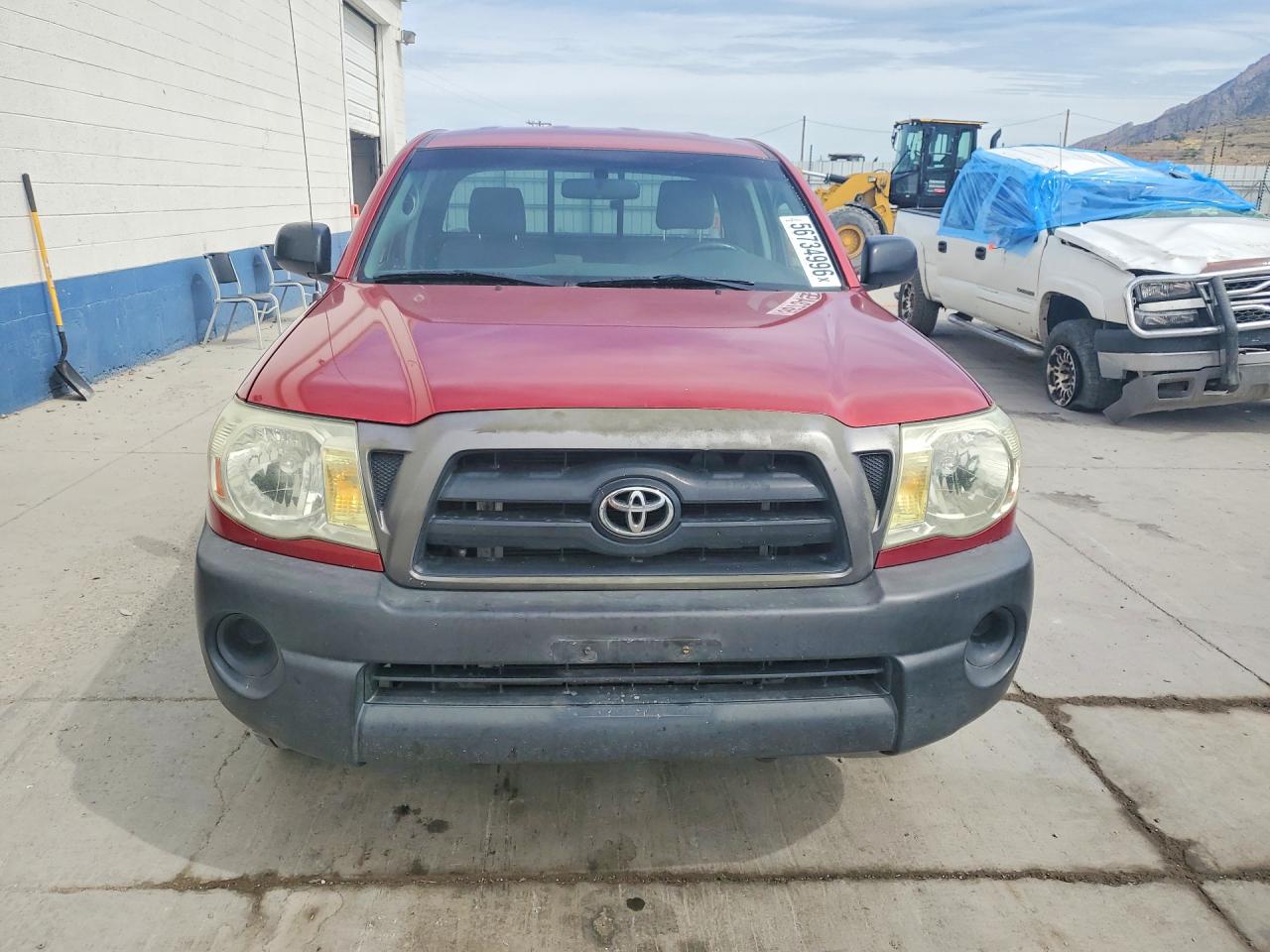 2007 Toyota Tacoma Access Cab Red vin: 5TETX22N47Z357270