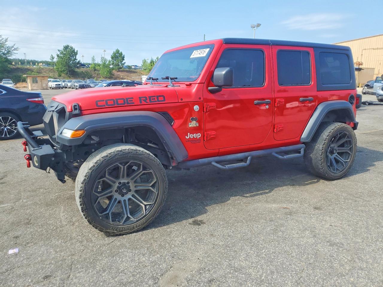 2019 Jeep Wrangler Unlimited Sport Red vin: 1C4HJXDG5KW528214
