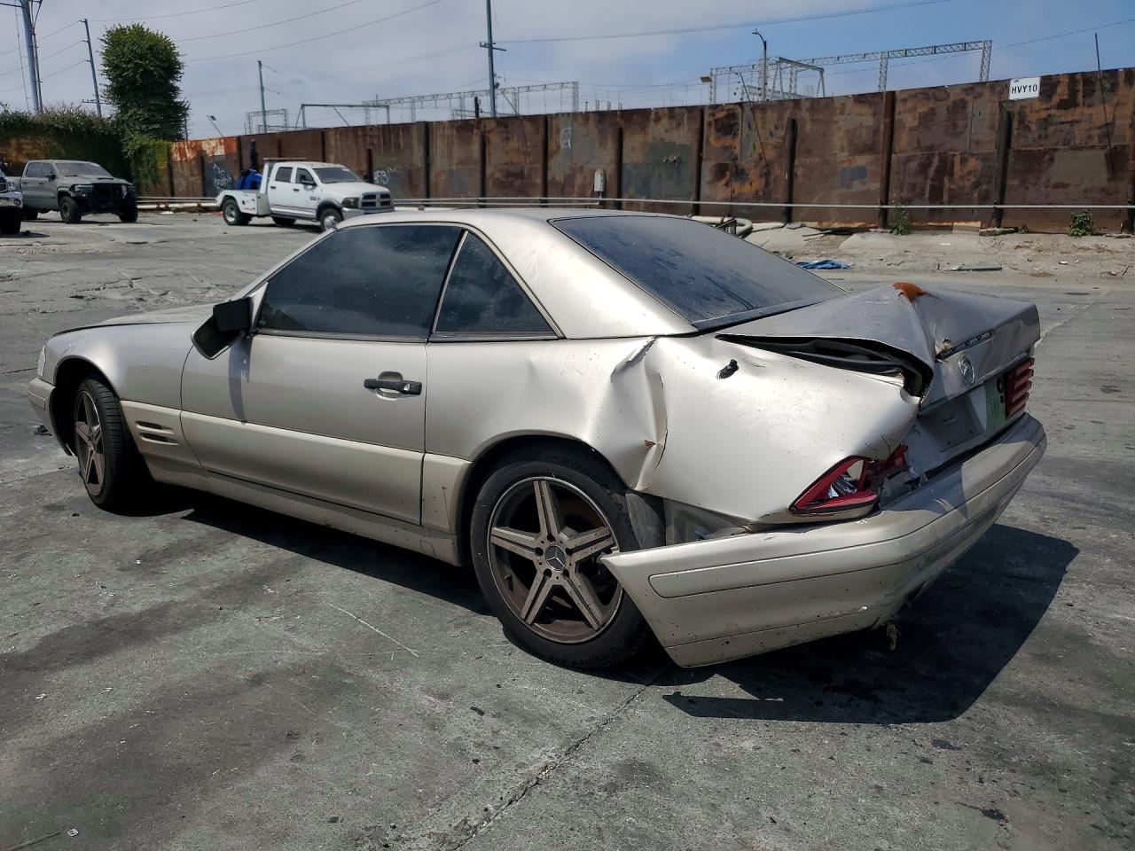1997 Mercedes-benz Sl 500 Gold vin: WDBFA67F0VF151038