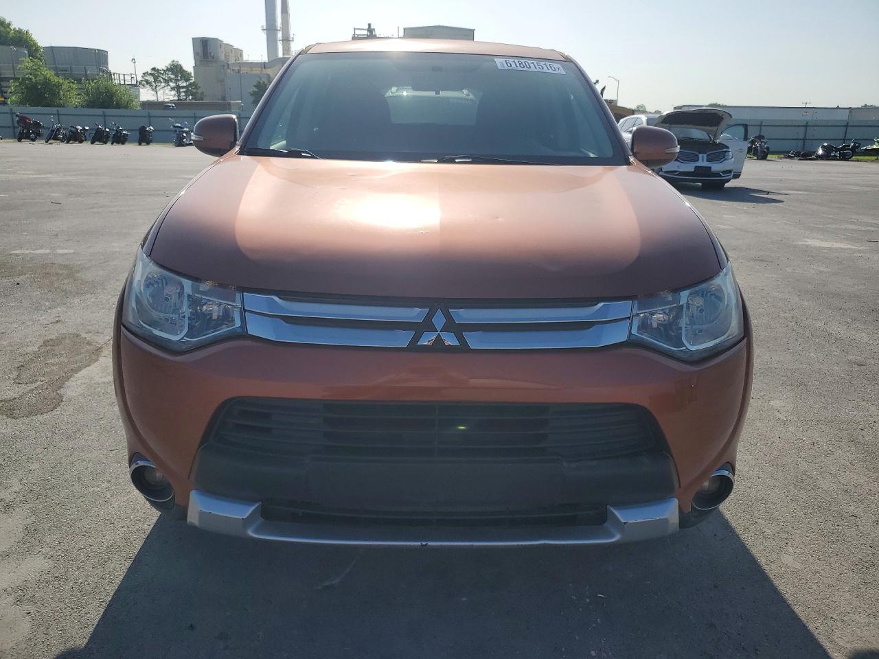 2015 Mitsubishi Outlander Se Orange vin: JA4AD3A39FZ006929