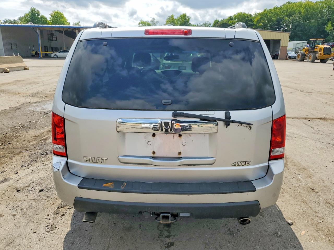 2010 Honda Pilot Exl Silver vin: 5FNYF4H56AB016912