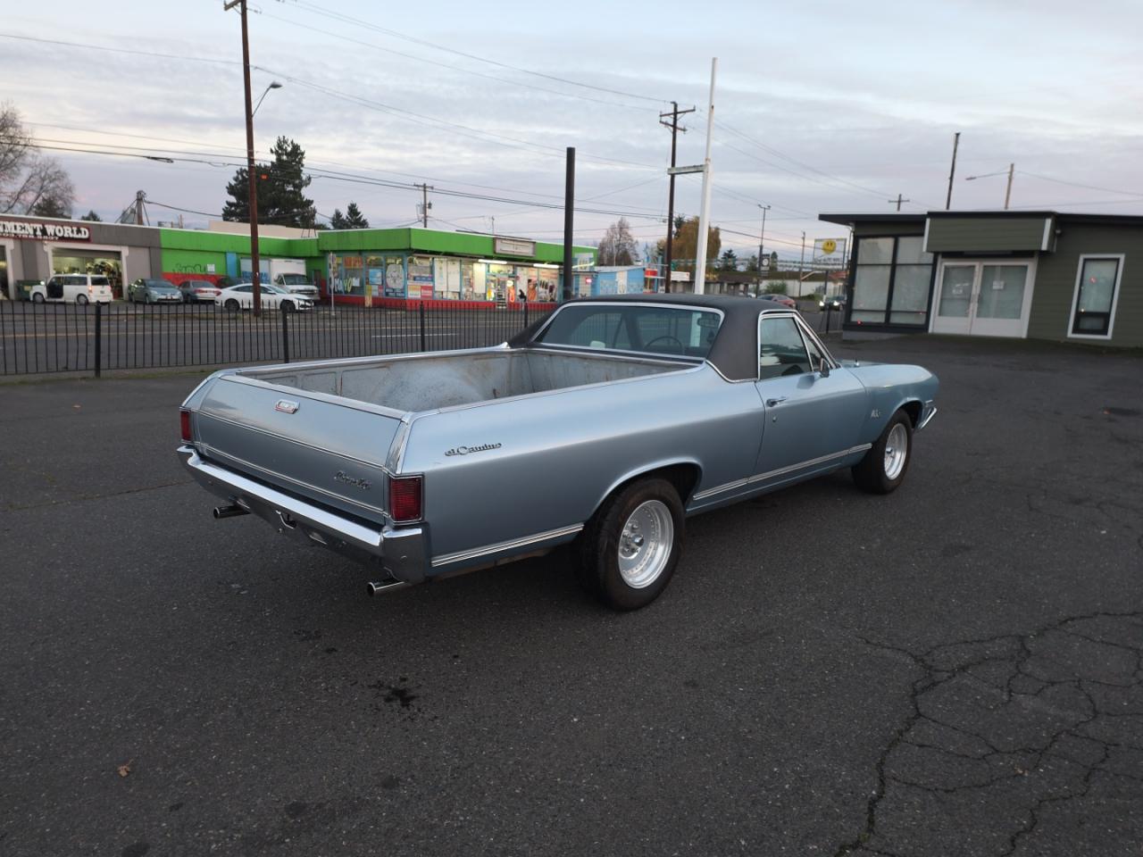 1968 Chevrolet El Camino Синий vin: 136808Z145579