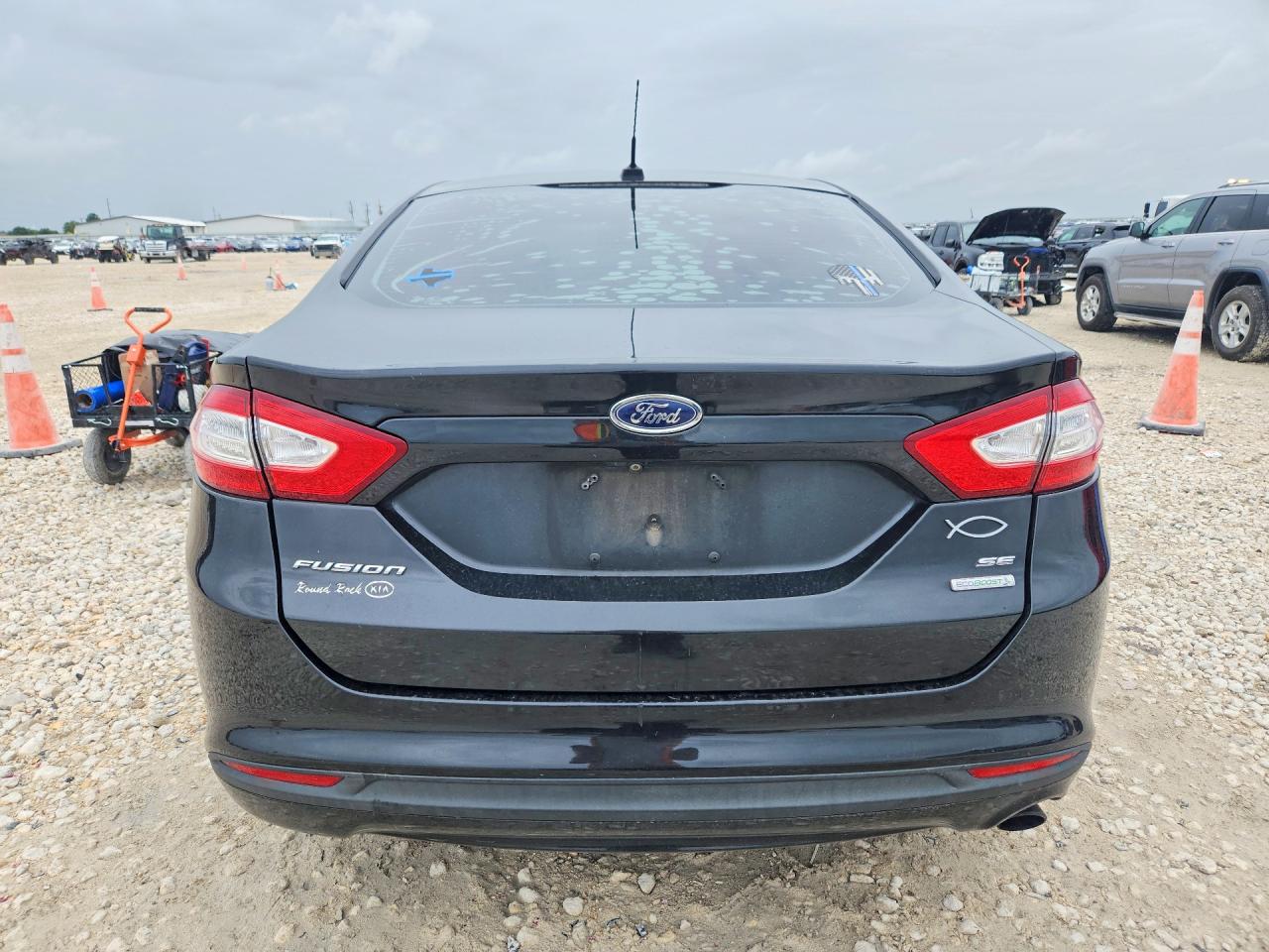 2015 Ford Fusion Se Black vin: 3FA6P0HD1FR161999
